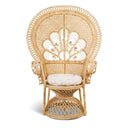 SILLON rattan Nat. C/Cojin - Sillón - El Workshop - 105 × 70 × 145 cm