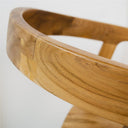 SILLON Teca Natural - Sillón - El Workshop - 54 X 61 X 80 Cm