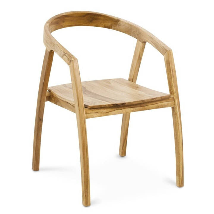 SILLON Teca Natural - Sillón - El Workshop - 54 X 61 X 80 Cm