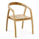 SILLON Teca Natural - Sillón - El Workshop - 54 X 61 X 80 Cm
