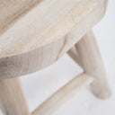TABURETE BAJO Teca - Taburete - El Workshop - 35 X 35 X 45 Cm