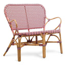 SOFA rattan Rosa/Gris - Sofá - El Workshop - 97 X 60 X 85 Cm