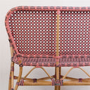 SOFA rattan Rosa/Gris - Sofá - El Workshop - 97 X 60 X 85 Cm