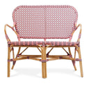 SOFA rattan Rosa/Gris - Sofá - El Workshop - 97 X 60 X 85 Cm
