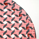 SILLON rattan Rosa/Gris - Sillón - El Workshop - 57 X 62 X 90 Cm