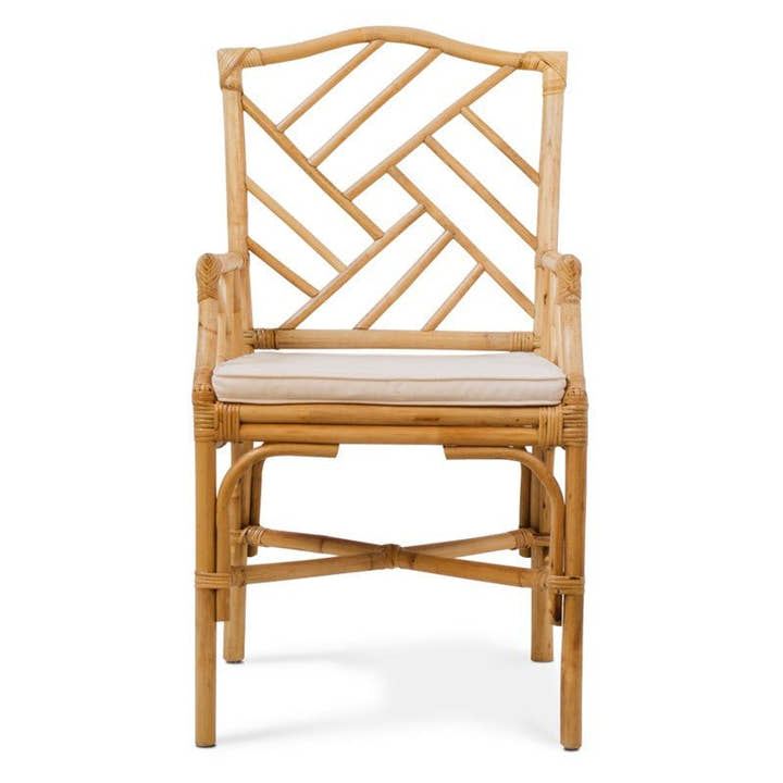 SILLON Rattan Nat c/cojin - Sillón - El Workshop - 51 X 57 X 95 Cm