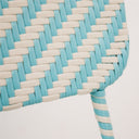 SILLA Turquesa rattan sintetico hierro - Sillón - El Workshop - 50 X 51 X 81 Cm
