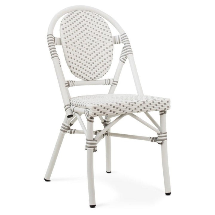 SILLA Alum/sintec Blanco/Gris - Sillón - El Workshop - 45 X 52 X 89 Cm