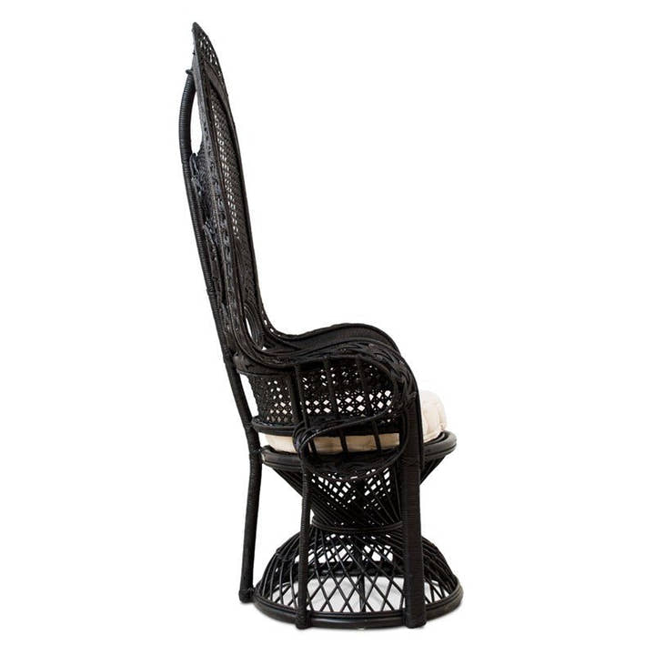 SILLON rattan negro - Sillón - El Workshop - 105 X 70 X 145 Cm