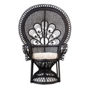 SILLON rattan negro - Sillón - El Workshop - 105 X 70 X 145 Cm