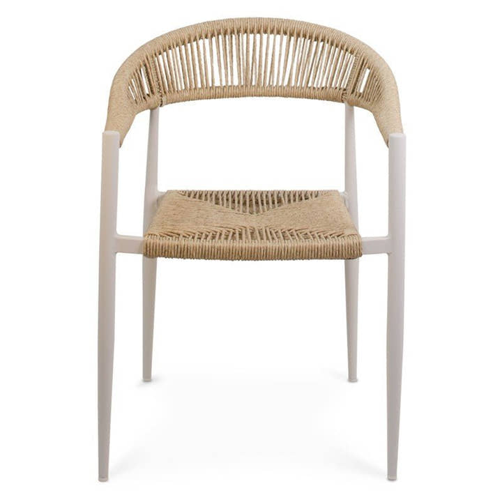 SILLON alum/sintec Blanco - Sillón - El Workshop - 55 X 60 X 78 Cm