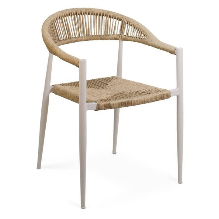SILLON alum/sintec Blanco - Sillón - El Workshop - 55 X 60 X 78 Cm
