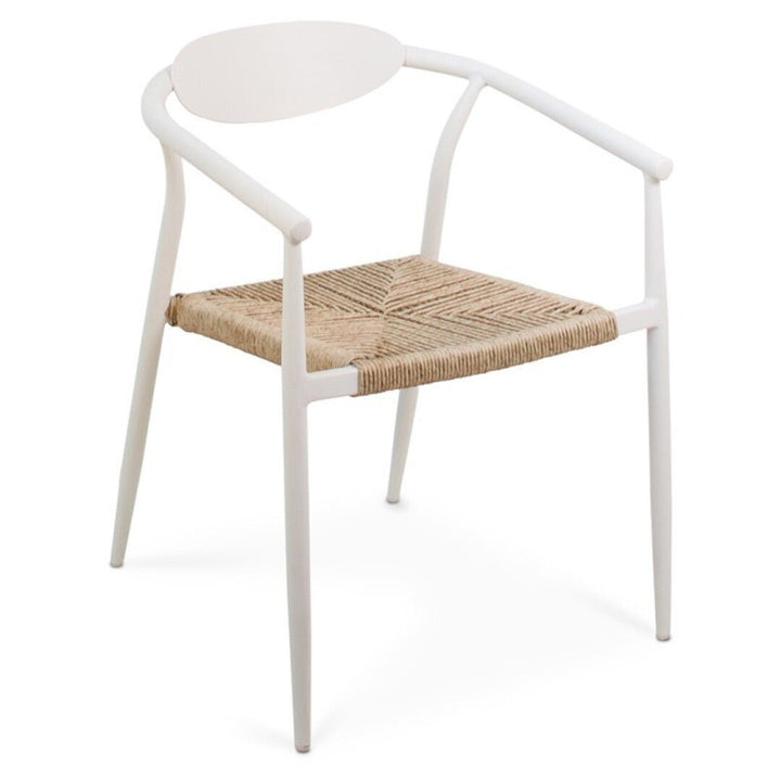 SILLON Alum/sintec Blanco - Sillón - El Workshop - 55 X 60 X 74 Cm