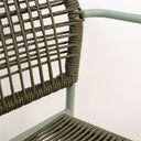 SILLON Acero/sintec Verde - Sillón - El Workshop - 53 X 60 X 80 Cm