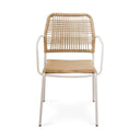 SILLON Acero/sintec Blanco - Sillón - El Workshop - 53 X 60 X 80 Cm