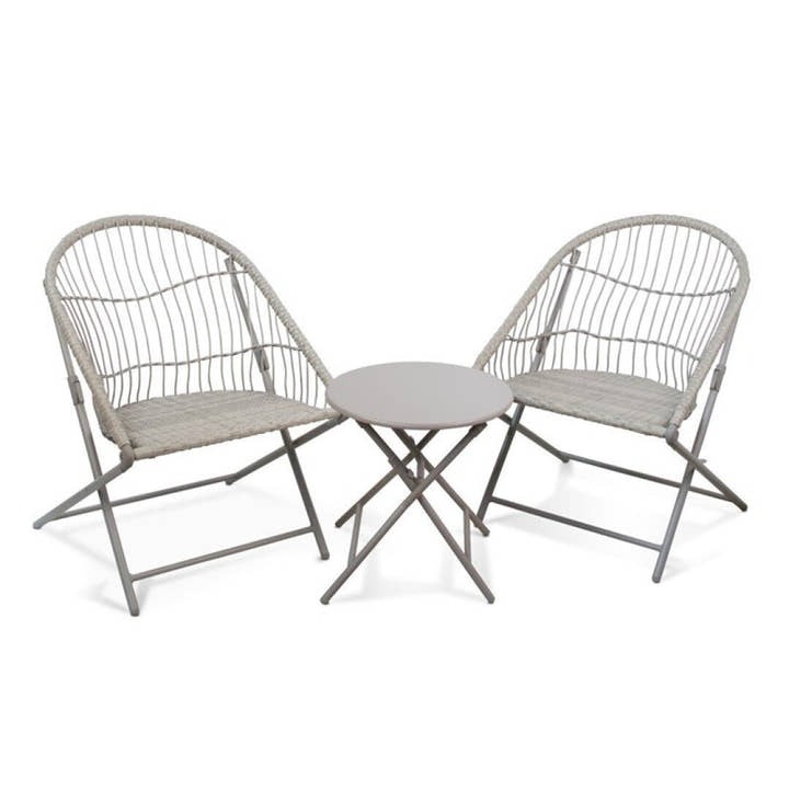 CONJUNTO RIO 3 pcs plegable - Conjunto - El Workshop - 58 X 68 X 80 Cm