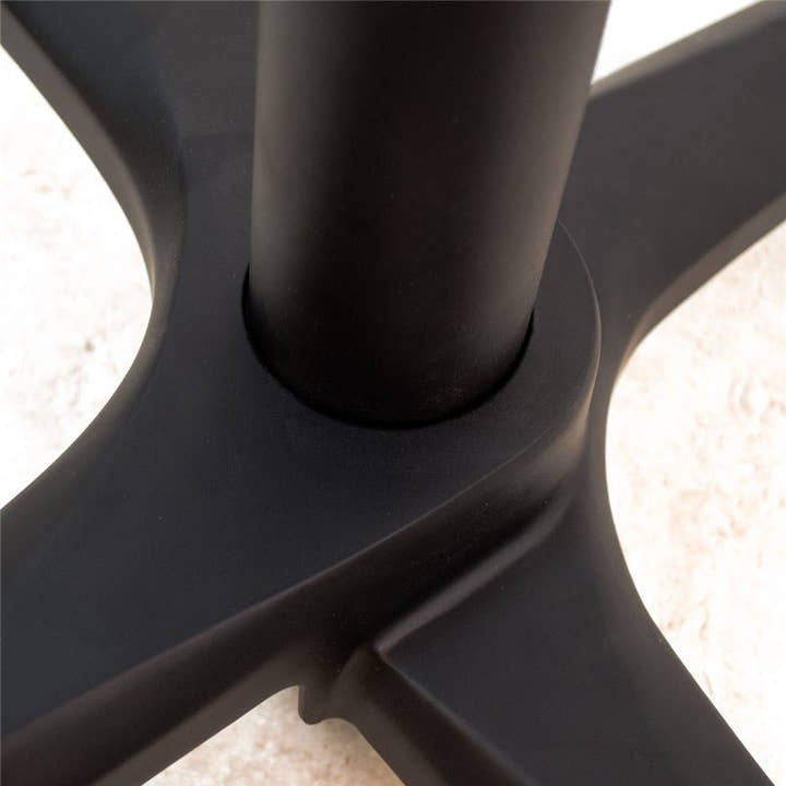 PIE MESA EQUILIBRA Abatible aluminio negro 4 patas - Mesa - El Workshop - 48 X 48 X 72 Cm