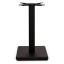 PIE MESA EQUILIBRA hierro base cuadrada negro - Mesa - El Workshop - 45 X 45 X 72 Cm