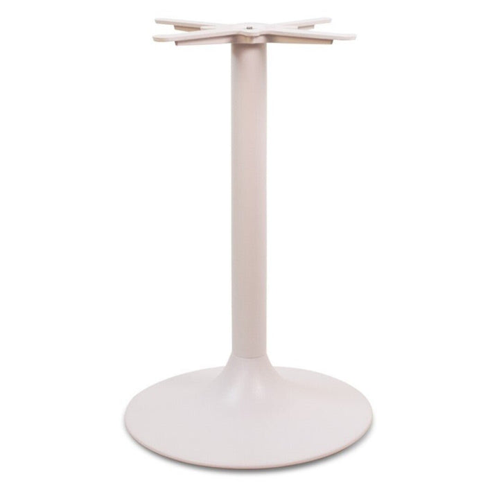 Pie de mesa Redondo Hierro Blanco - Mesa - El Workshop - 45Ø