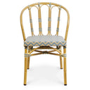 SILLA SIENA Alum/sintec Turquesa/Blanco - Sillón - El Workshop - 55 X 52 X 78