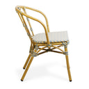 SILLA SIENA Alum/sintec Turquesa/Blanco - Sillón - El Workshop - 55 X 52 X 78