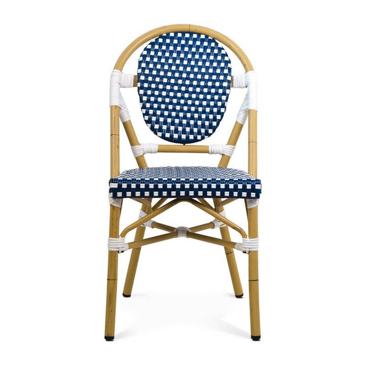 SILLA Alum/sintec azul/blanco - Sillón - El Workshop - 45 X 52 X 89 Cm