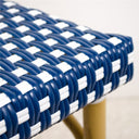 SILLA Alum/sintec azul/blanco - Sillón - El Workshop - 45 X 52 X 89 Cm
