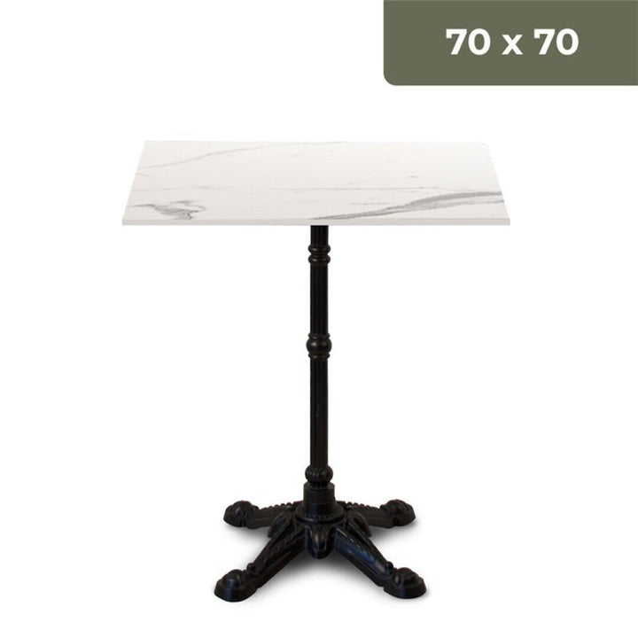 Sobre de mesa compacto núcleo blanco 70x70 cm, foto de producto (2)