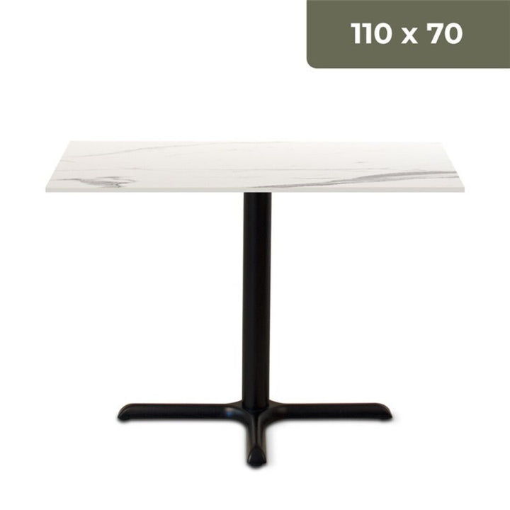 SOBRE Compacto Núcleo Blanco - Mesa - El Workshop - 110 X 70 Cm