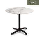 SOBRE Compacto Núcleo Blanco - Mesa - El Workshop - Ø80 Cm