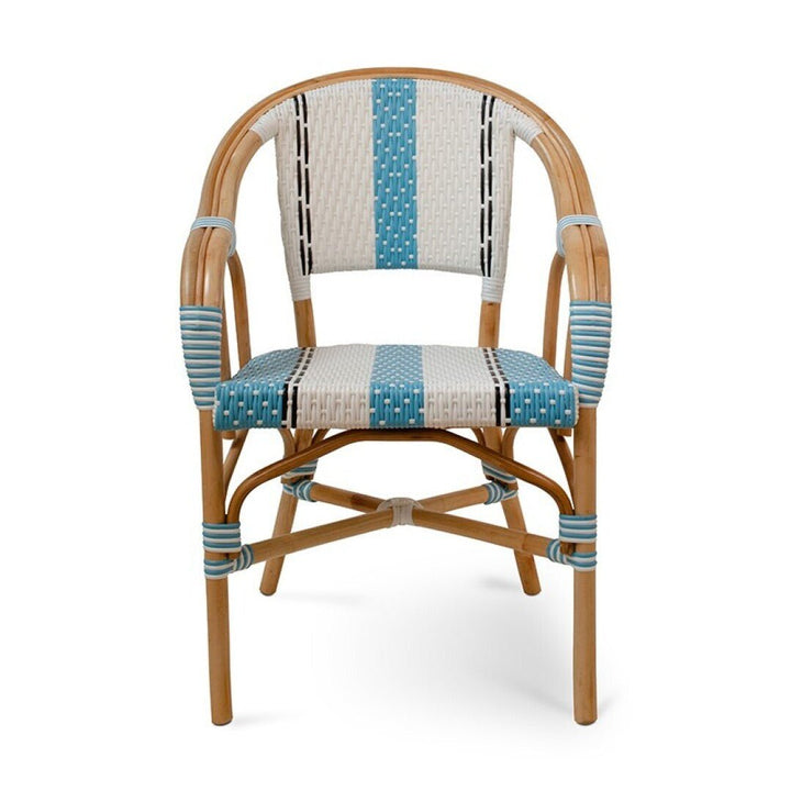 SILLON REMO Rattan azul - Sillón - El Workshop - 58 X 54 X 86 Cm