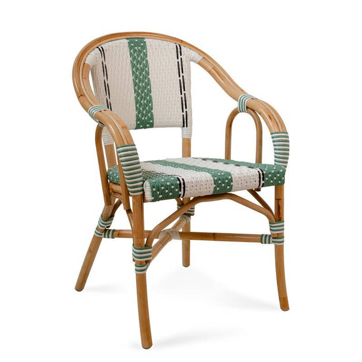 SILLON REMO Rattan verde - Sillón - El Workshop - 58 X 54 X 86 Cm