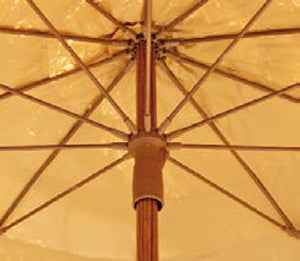Parasol MANILA Ø200