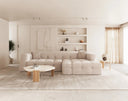 Puf Mykonos blanco