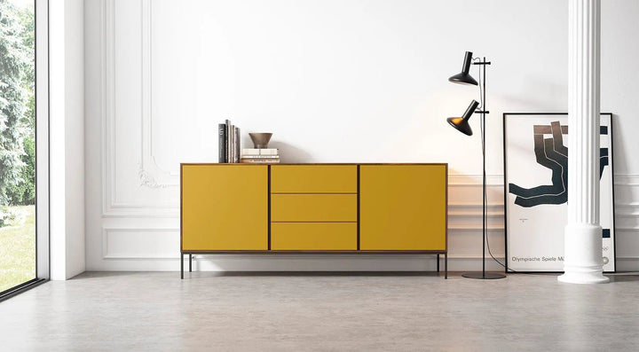 Aparador Alicia diseño personalizable y elegante. - Aparadores - El Workshop - amarillo