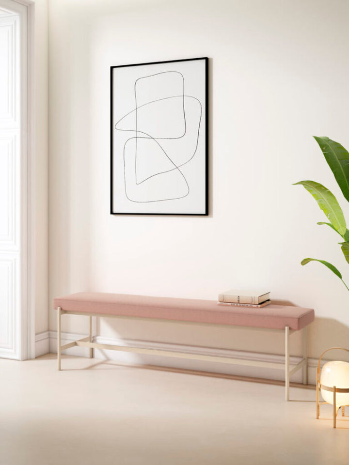 Custom-made Nespolo bench