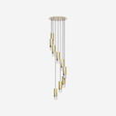 Lámpara Bisel Colgante Chandelier