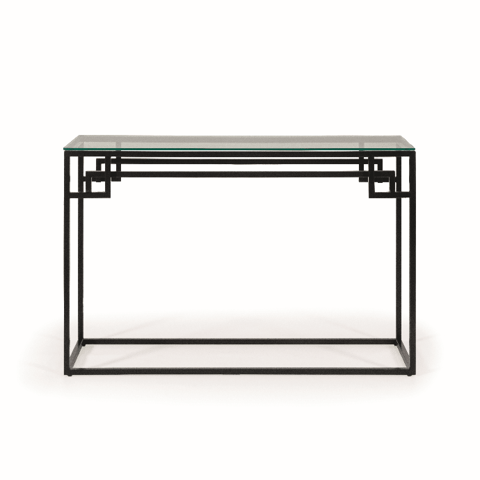 CONSOLA CON TOKIO NEGRO - Mesa consola - El Workshop-120 X 40 X 78 Cm