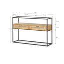 CONSOLA CON - Mesa consola - El Workshop-80 x 35 x 80 cm