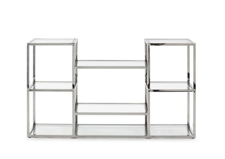 CONSOLA CON TOKIO CROMO - Mesa consola - El Workshop-140 X 40 X 80 Cm