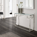 CONSOLA CON TOKIO CROMO - Mesa consola - El Workshop-120 X 40 X 78 Cm