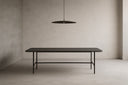 Customizable black dining table - Nespolo 