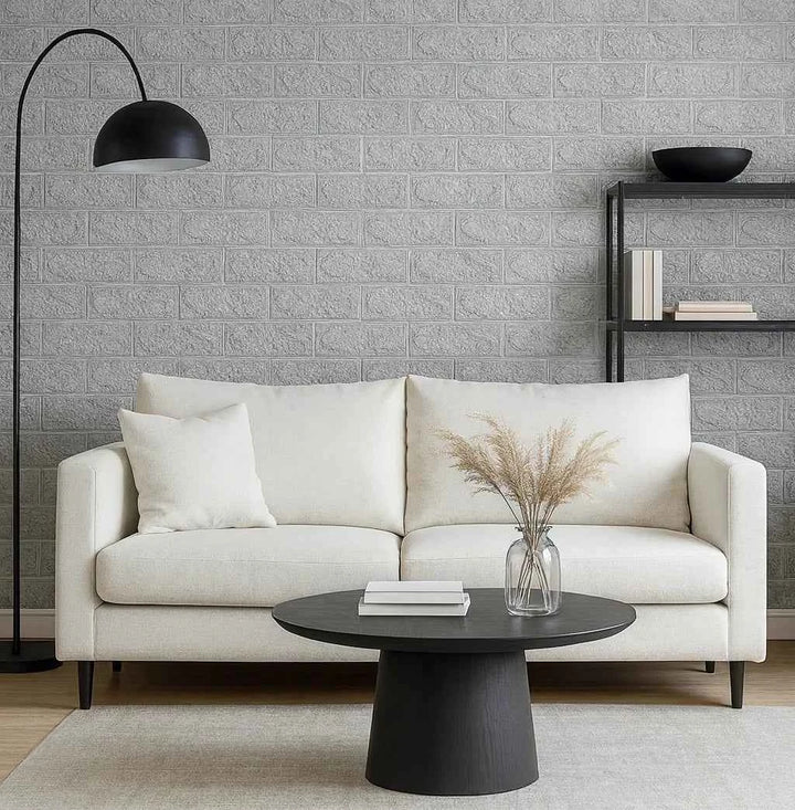 Panel Autoadhesivo Gris 77x70 cm