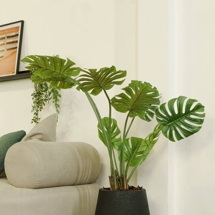 Planta artificial Monstera 120 - Planta de interior - El Workshop - verde - 1