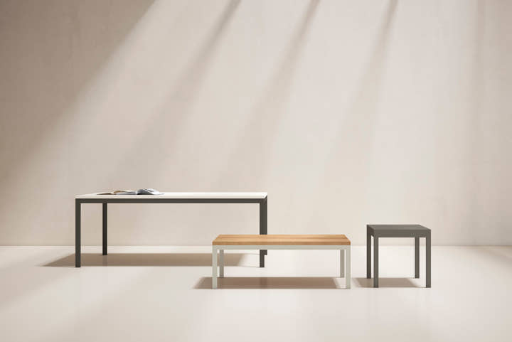 Op maat gemaakte Carpino uitschuifbare eettafel voor buiten 