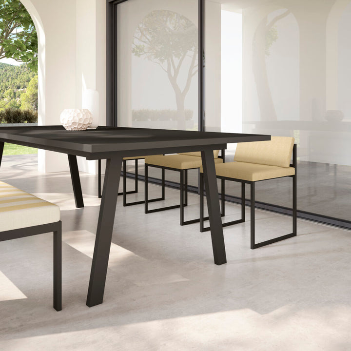 Custom Sambuco outdoor dining table 