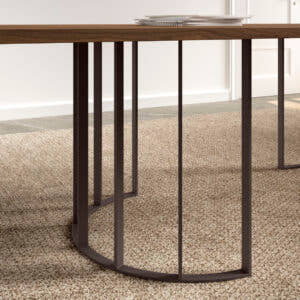 Mesa de comedor madera a medida -  Nebbia