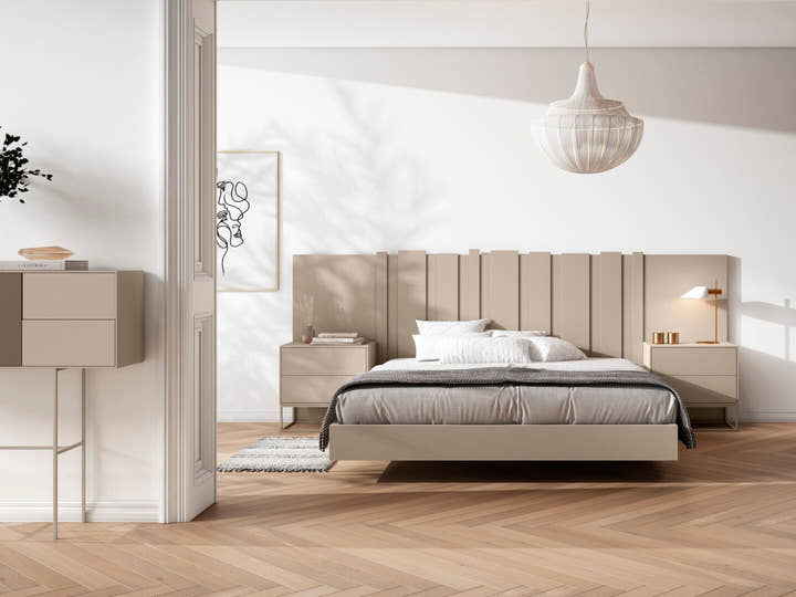 Cabecero de madera lacada a medida personalizable - Córcega