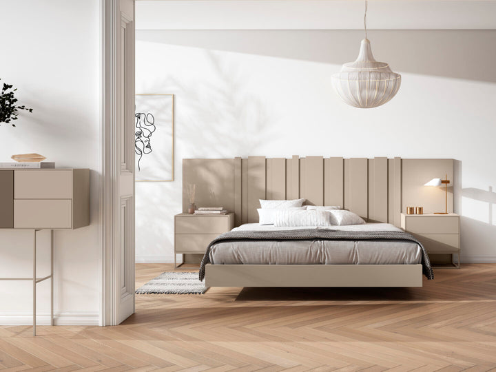 Custom-made lacquered wooden headboard - Corsica