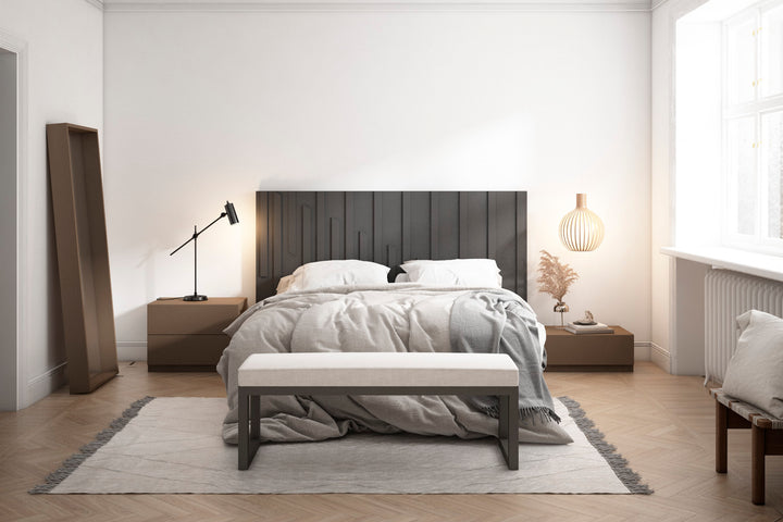 Custom-made lacquered wooden headboard - Sicily 